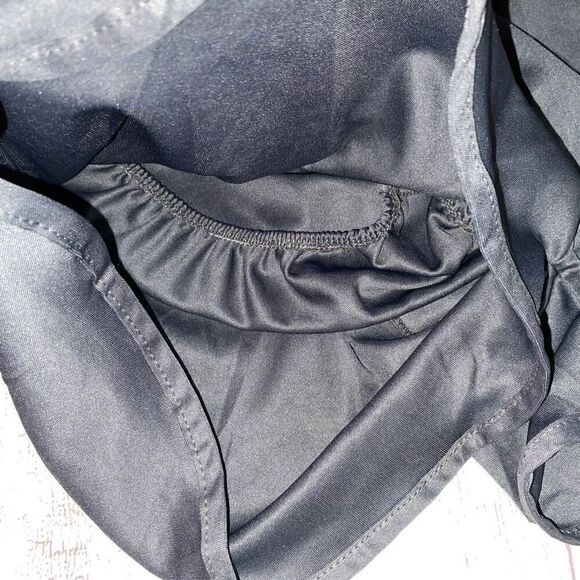 Alleson athletics women S pull on running shorts with built in lining grey - Picture 2 of 5